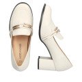 Andres Machado 6016-15 Heel Beige 8cm Andres Machado 6016-15 Heel Beige 8cm
