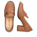 Andres Machado 6016-32 Heel Camel 8cm Andres Machado 6016-32 Heel Camel 8cm
