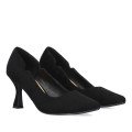 Andres Machado 6019-01 Heel Black 8cm Andres Machado 6019-01 Heel Black 8cm
