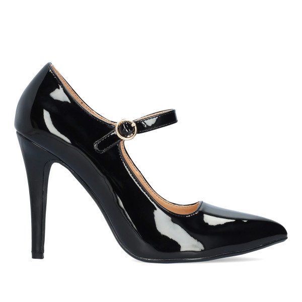 Andres Machado 6020-01 Heel Black 11cm Andres Machado 6020-01 Heel Black 11cm