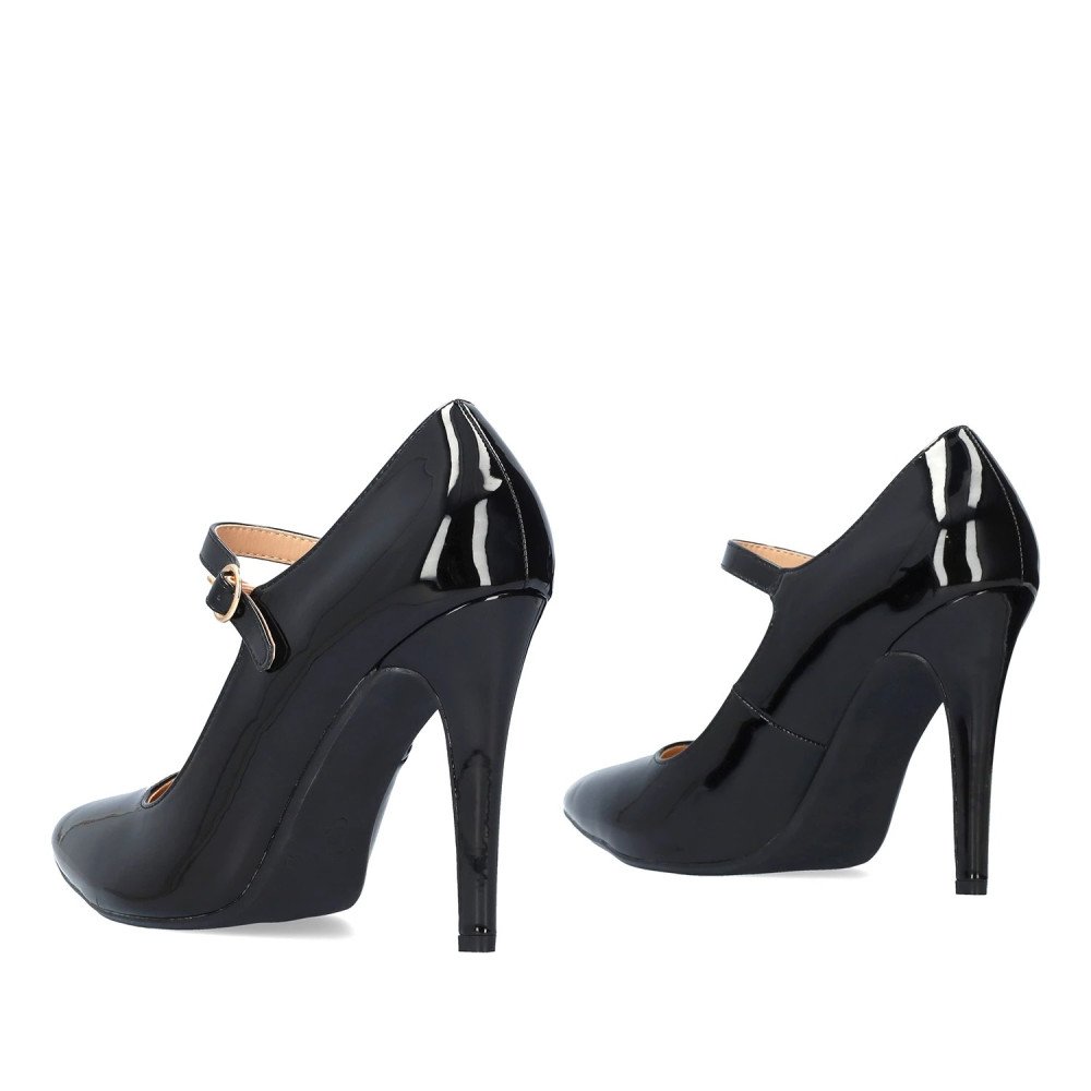 Andres Machado 6020-01 Heel Black 11cm Andres Machado 6020-01 Heel Black 11cm