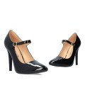 Andres Machado 6020-01 Heel Black 11cm Andres Machado 6020-01 Heel Black 11cm
