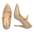 Andres Machado 6020-13 Heel Beige 11cm Andres Machado 6020-13 Heel Beige 11cm