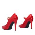 Andres Machado 6020-14 Heel Red 11cm Andres Machado 6020-14 Heel Red 11cm