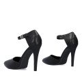 Andres Machado 6021-01 Heel Black 11cm Andres Machado 6021-01 Heel Black 11cm