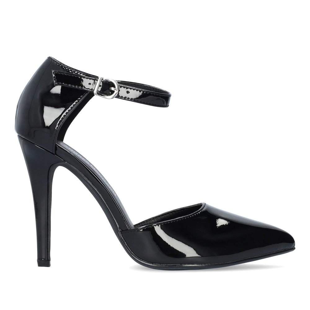 Andres Machado 6021-01L Heel Black 11cm Andres Machado 6021-01L Heel Black 11cm