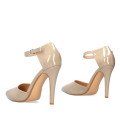 Andres Machado 6021-13L Heel Beige 11cm Andres Machado 6021-13L Heel Beige 11cm
