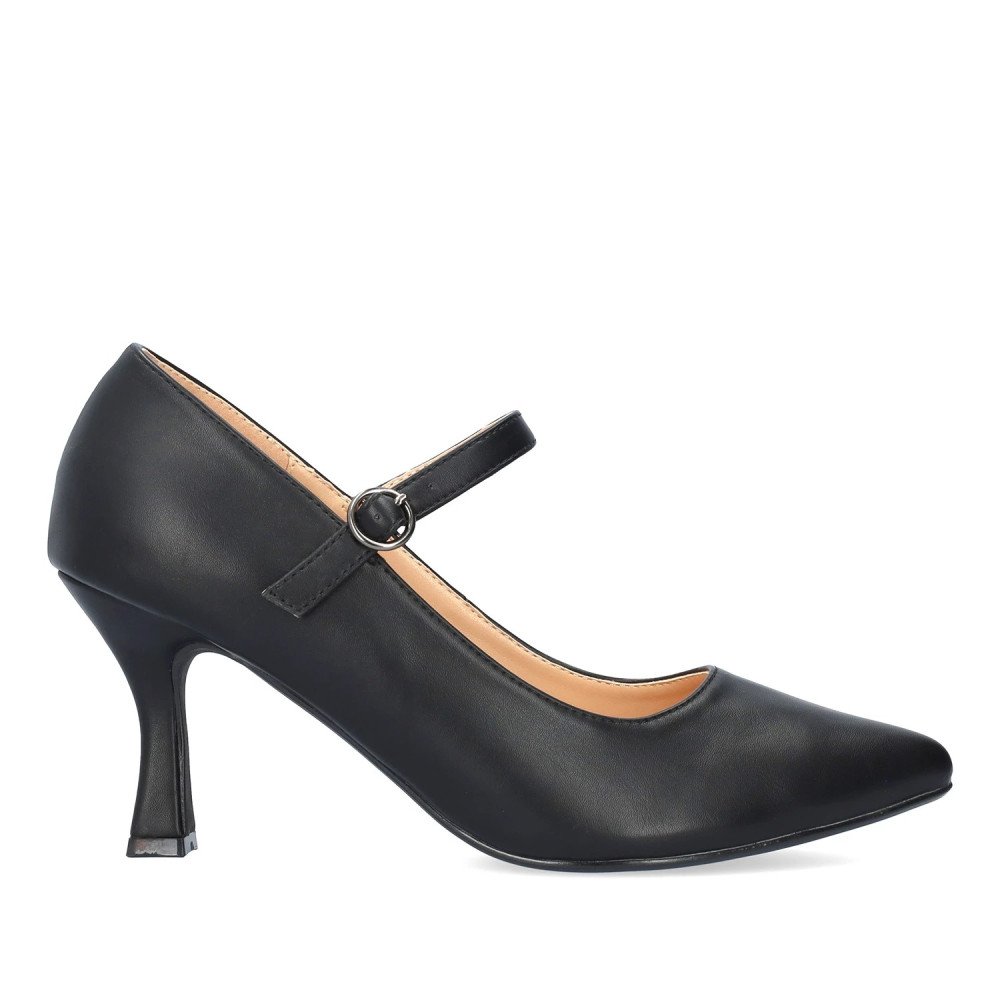 Andres Machado 6022-01 Heel Black 8cm Andres Machado 6022-01 Heel Black 8cm
