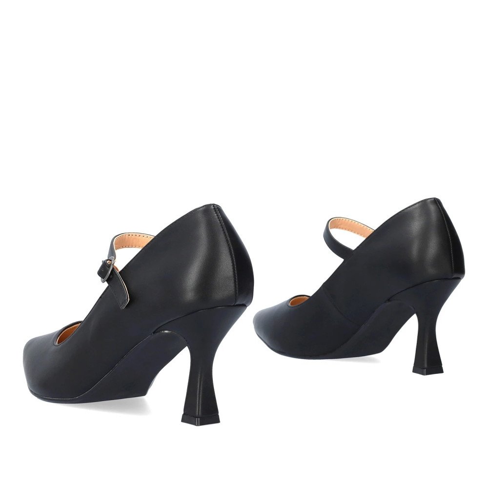 Andres Machado 6022-01 Heel Black 8cm Andres Machado 6022-01 Heel Black 8cm
