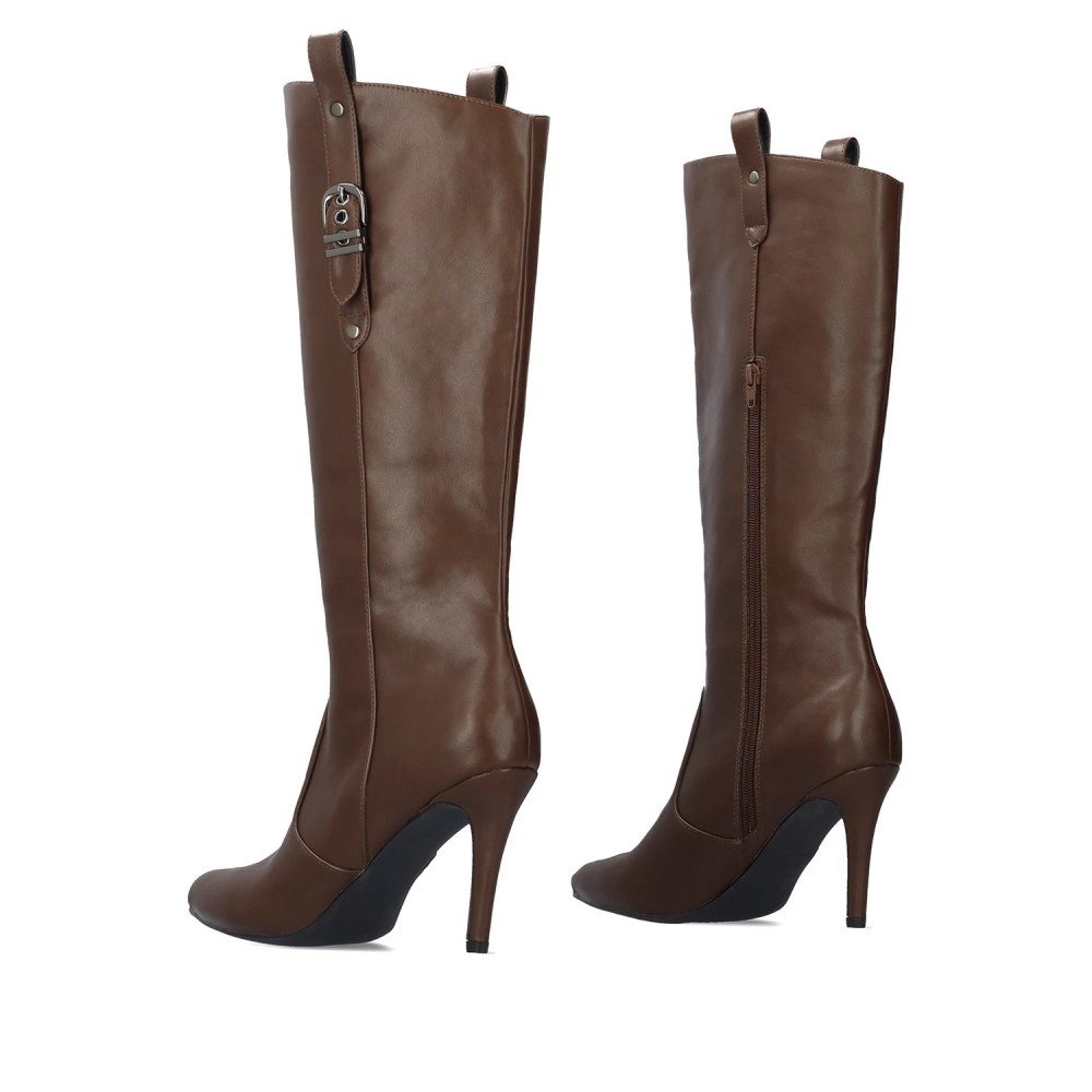 Andres Machado 6024-05 Brown Boots 9.5cm Andres Machado 6024-05 Brown Boots 9.5cm