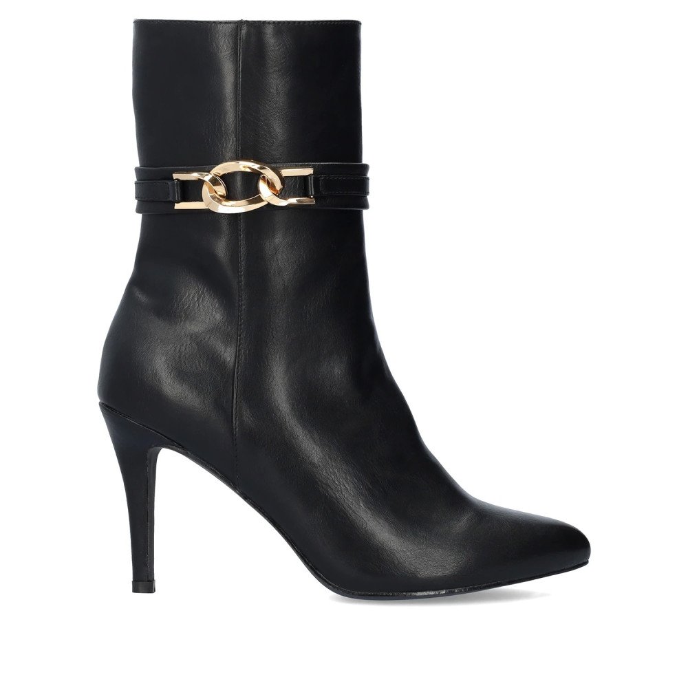 Andres Machado 6025-01 Ankle Boots Black 9.5cm Andres Machado 6025-01 Ankle Boots Black 9.5cm