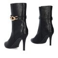Andres Machado 6025-01 Ankle Boots Black 9.5cm Andres Machado 6025-01 Ankle Boots Black 9.5cm
