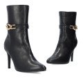Andres Machado 6025-01 Ankle Boots Black 9.5cm Andres Machado 6025-01 Ankle Boots Black 9.5cm