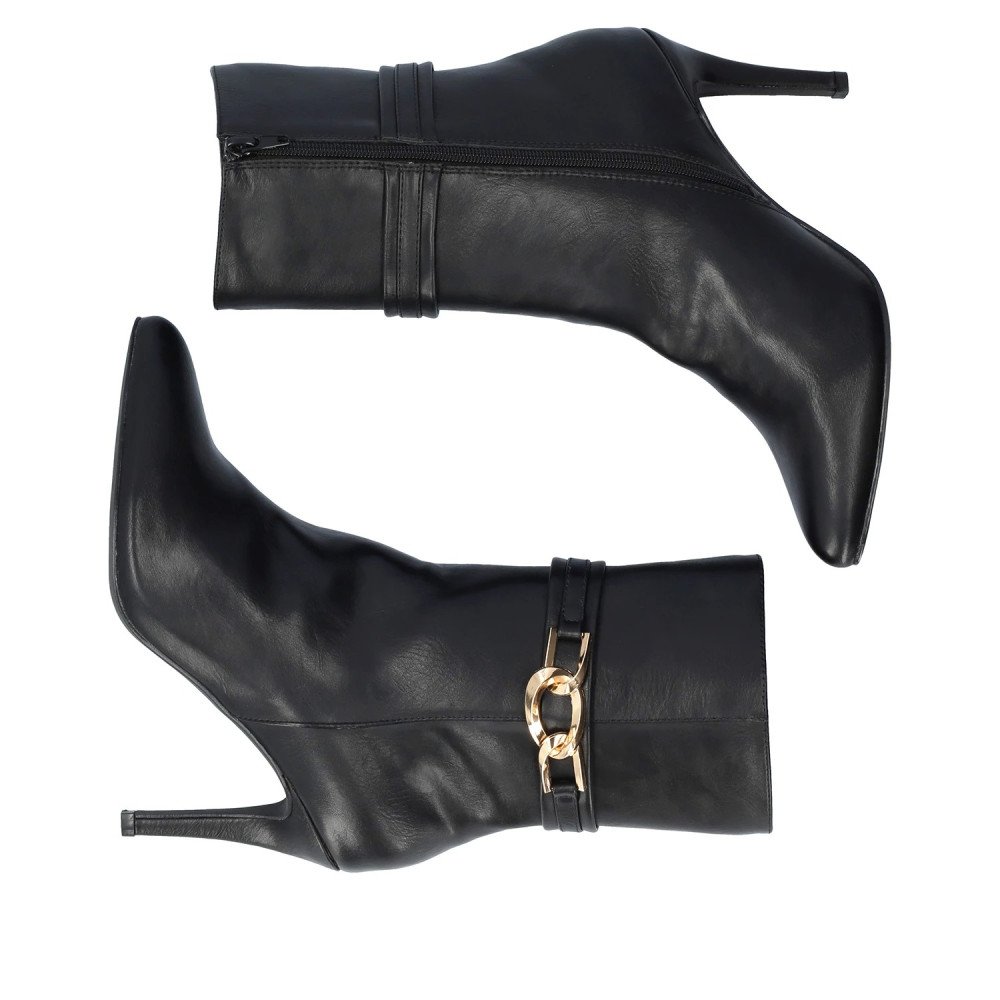 Andres Machado 6025-01 Ankle Boots Black 9.5cm Andres Machado 6025-01 Ankle Boots Black 9.5cm