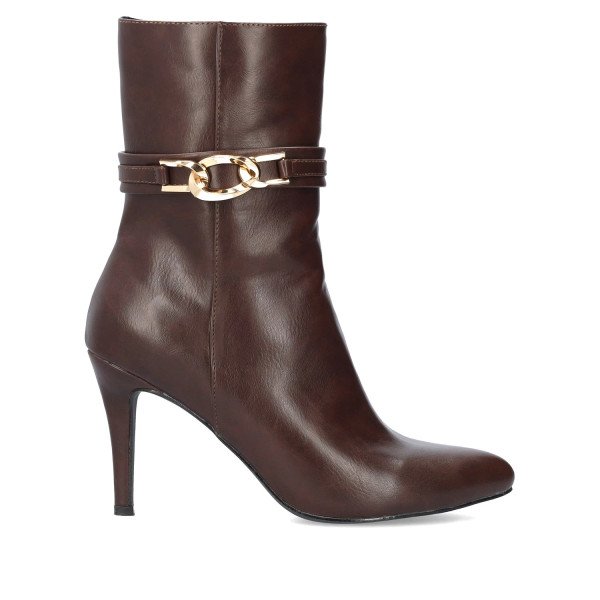 Andres Machado 6025-32 Ankle Boots Brown 9.5cm Andres Machado 6025-32 Ankle Boots Brown 9.5cm