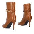 Andres Machado 6025-32 Ankle Boots Camel 9.5cm Andres Machado 6025-32 Ankle Boots Camel 9.5cm
