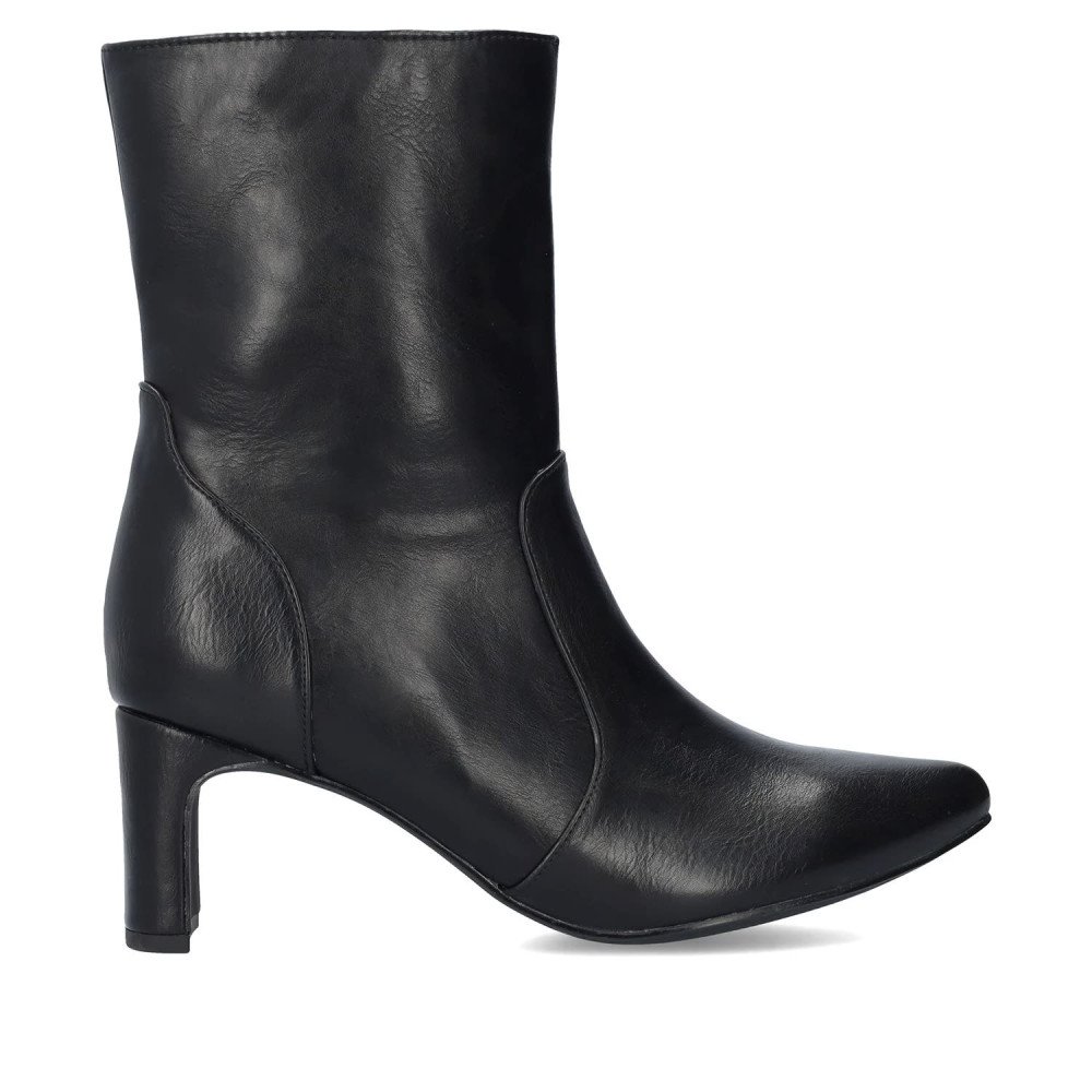 Andres Machado 6027-01s Αnkle Βoots Black 7cm Andres Machado 6027-01s Αnkle Βoots Black 7cm