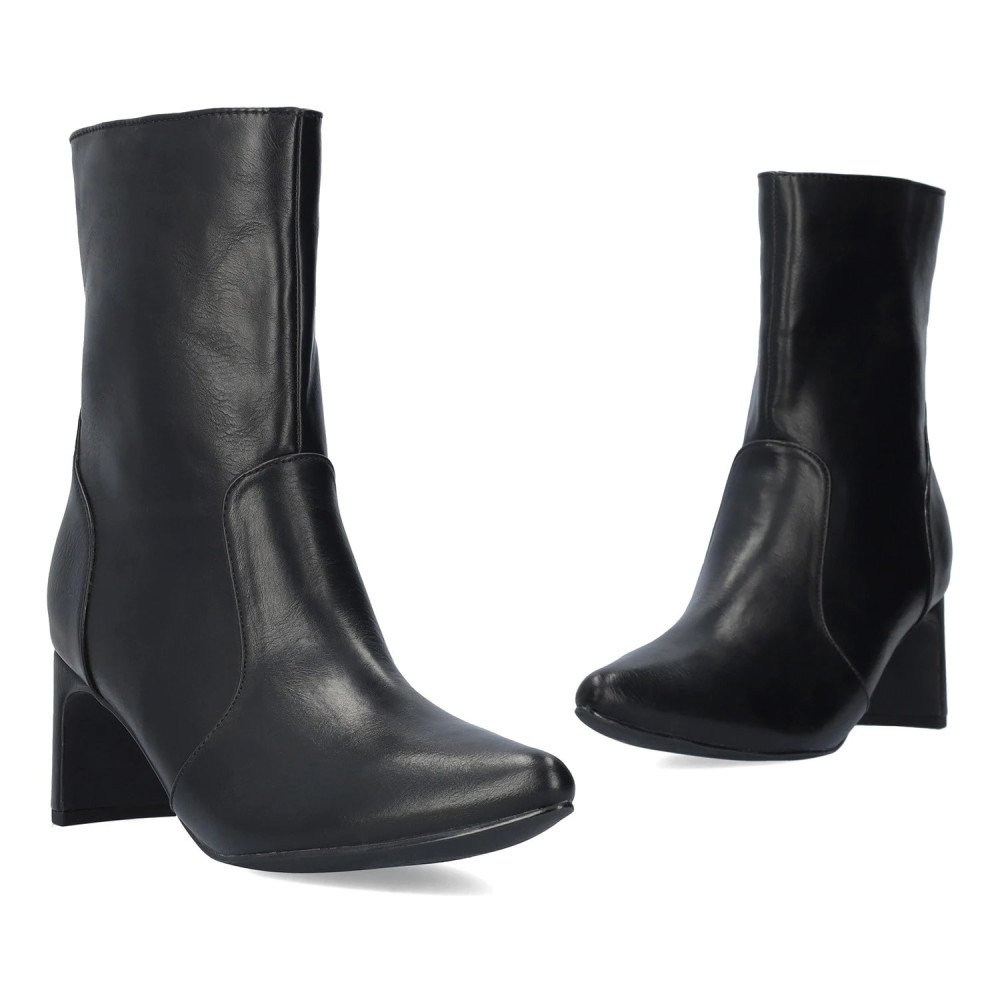Andres Machado 6027-01s Αnkle Βoots Black 7cm Andres Machado 6027-01s Αnkle Βoots Black 7cm