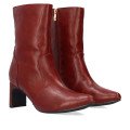 Andres Machado 6027-23 Αnkle Βoots Bordeaux 7cm Andres Machado 6027-23 Αnkle Βoots Bordeaux 7cm