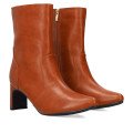 Andres Machado 6027-32 Ankle Boots Camel 7cm Andres Machado 6027-32 Ankle Boots Camel 7cm