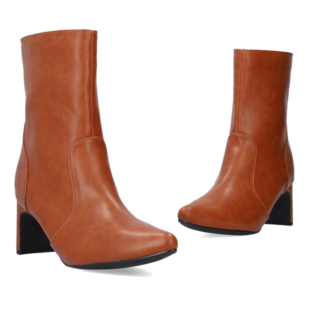 Andres Machado 6027-32 Ankle Boots Camel 7cm Andres Machado 6027-32 Ankle Boots Camel 7cm