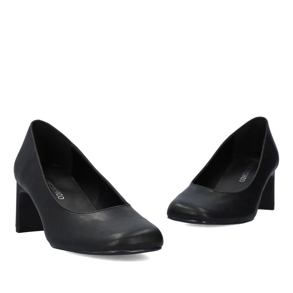 Andres Machado 6028-01 Heel Black 6cm Andres Machado 6028-01 Heel Black 6cm