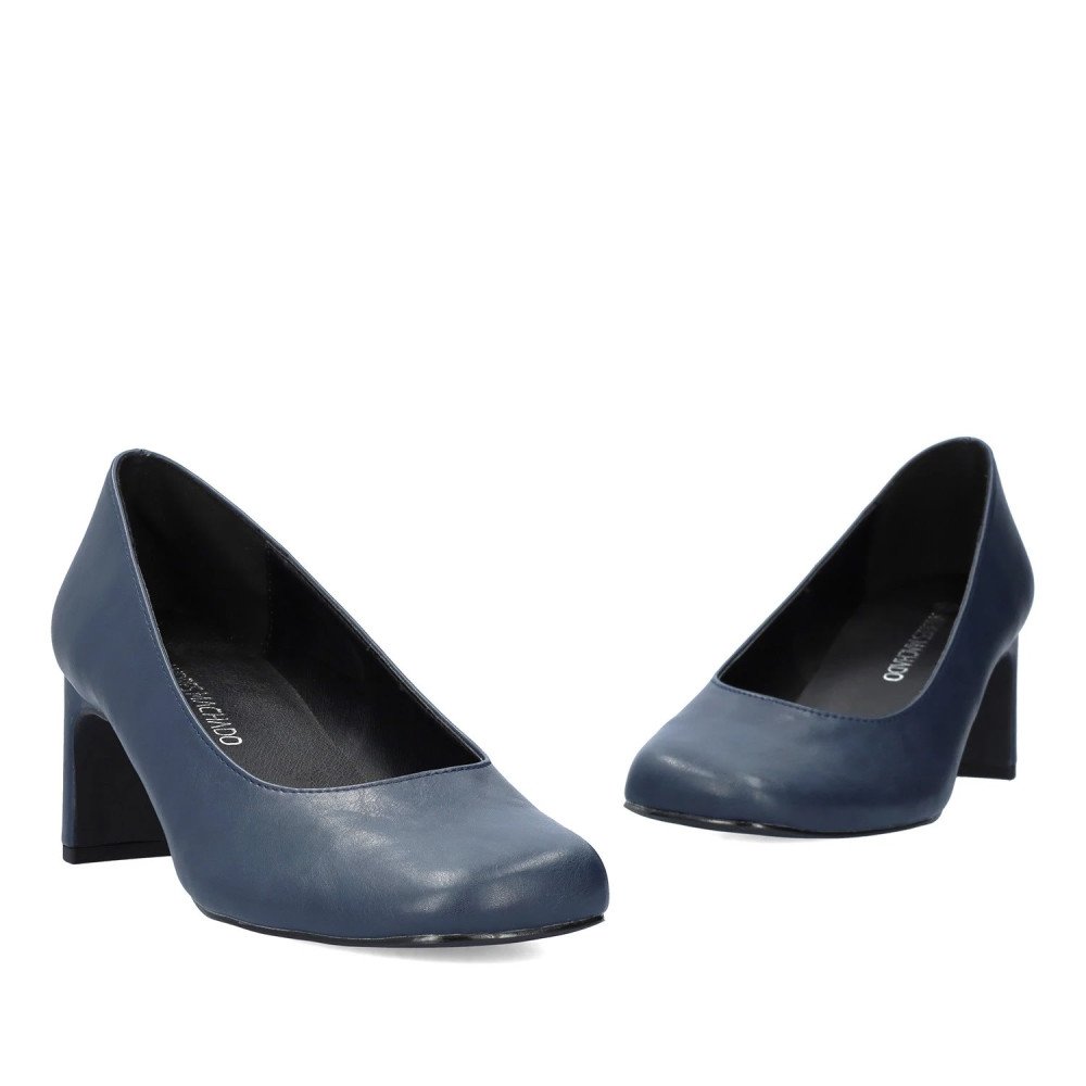 Andres Machado 6028-12 Heel Blue 6cm Andres Machado 6028-12 Heel Blue 6cm