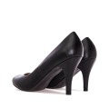Andres Machado 422-01 Pump Black 9.5cm Andres Machado 422-01 Pump Black 9.5cm