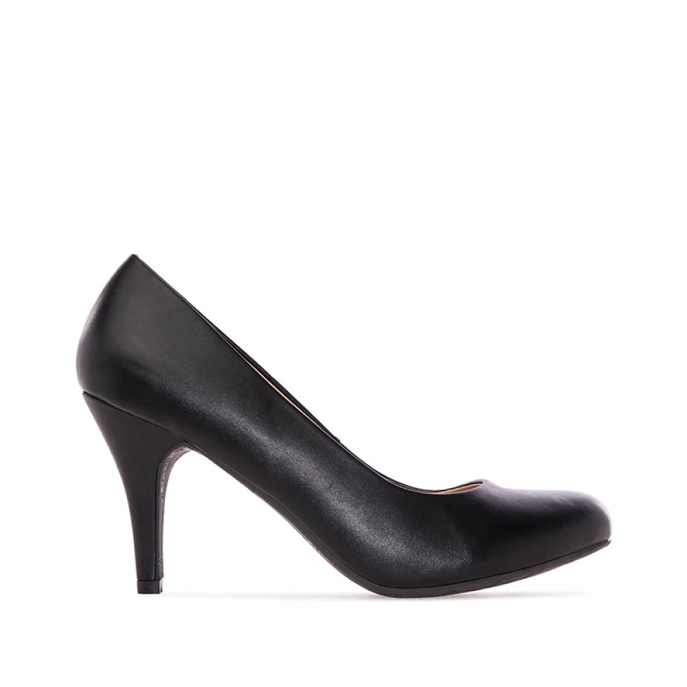Andres Machado 422-01 Pump Black 9.5cm Andres Machado 422-01 Pump Black 9.5cm