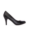 Andres Machado 422-01 Pump Black 9.5cm Andres Machado 422-01 Pump Black 9.5cm