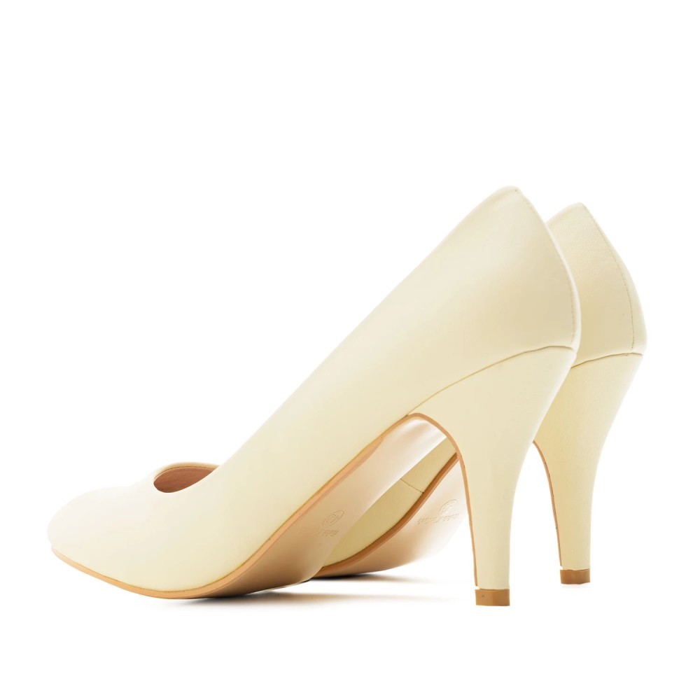 Andres Machado 422-13 Pump Beige 9.5cm Andres Machado 422-13 Pump Beige 9.5cm