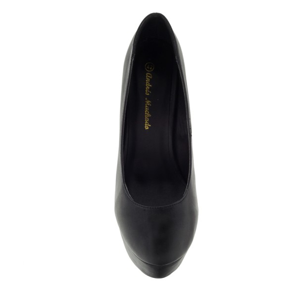 Andres Machado 453-01 Pump Black 15cm