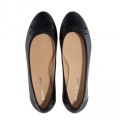 Andres Machado MARTA-01 Leather Ballerina Black Andres Machado MARTA-01 Leather Ballerina Black