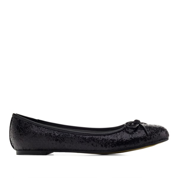 Andres Machado TG104-01gl Ballerina Black Glitter Andres Machado TG104-01gl Ballerina Black Glitter