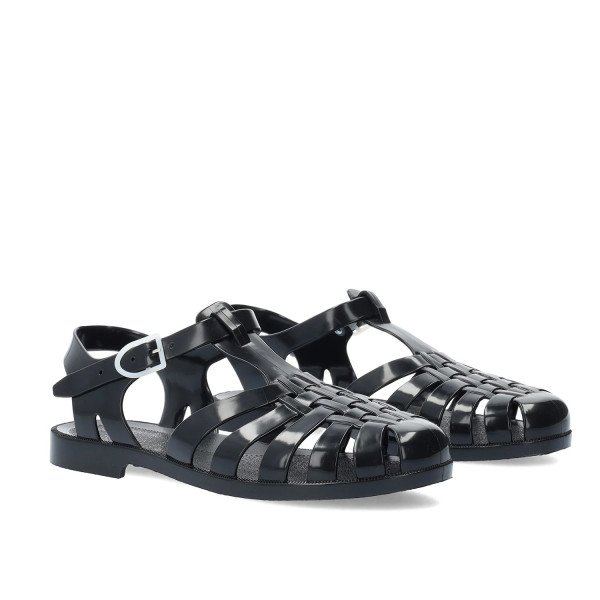 Andres Machado AM188-01 Beach Flip Flops Black Andres Machado AM188-01 Beach Flip Flops Black