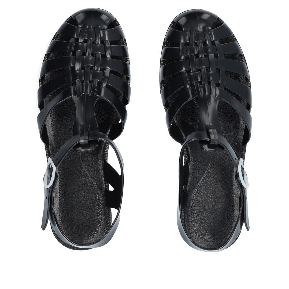 Andres Machado AM188-01 Beach Flip Flops Black Andres Machado AM188-01 Beach Flip Flops Black
