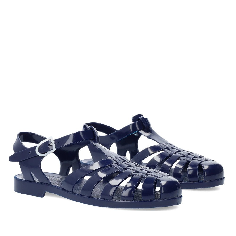 Andres Machado AM188-12 Beach Flip Flops Blue Andres Machado AM188-12 Beach Flip Flops Blue