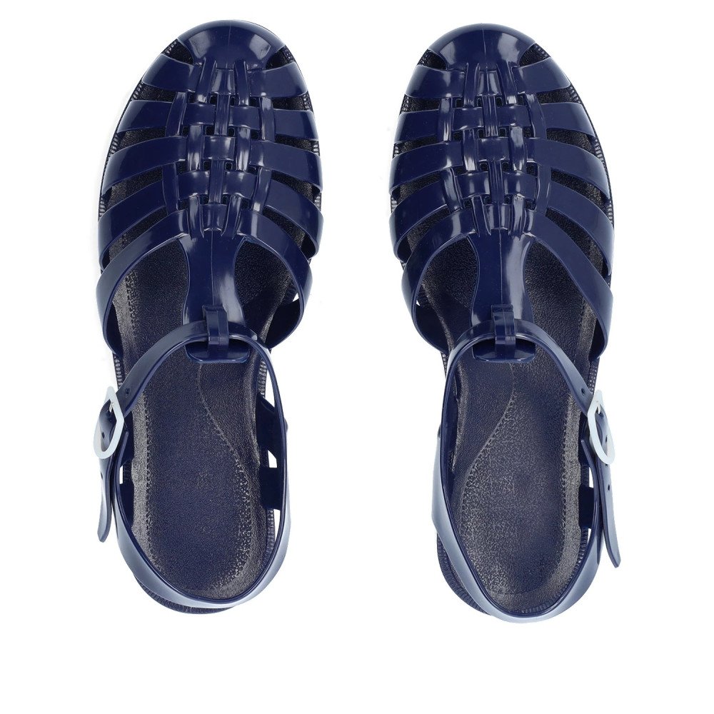 Andres Machado AM188-12 Beach Flip Flops Blue Andres Machado AM188-12 Beach Flip Flops Blue