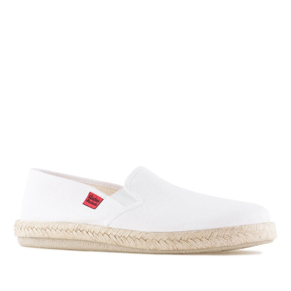 Andres Machado AM500-02 Espadrilles White Andres Machado AM500-02 Espadrilles White
