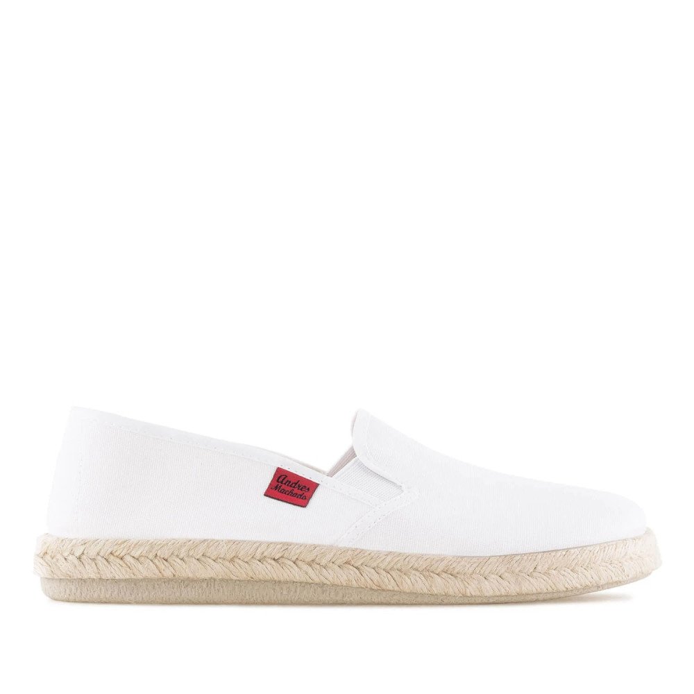 Andres Machado AM500-02 Espadrilles White Andres Machado AM500-02 Espadrilles White