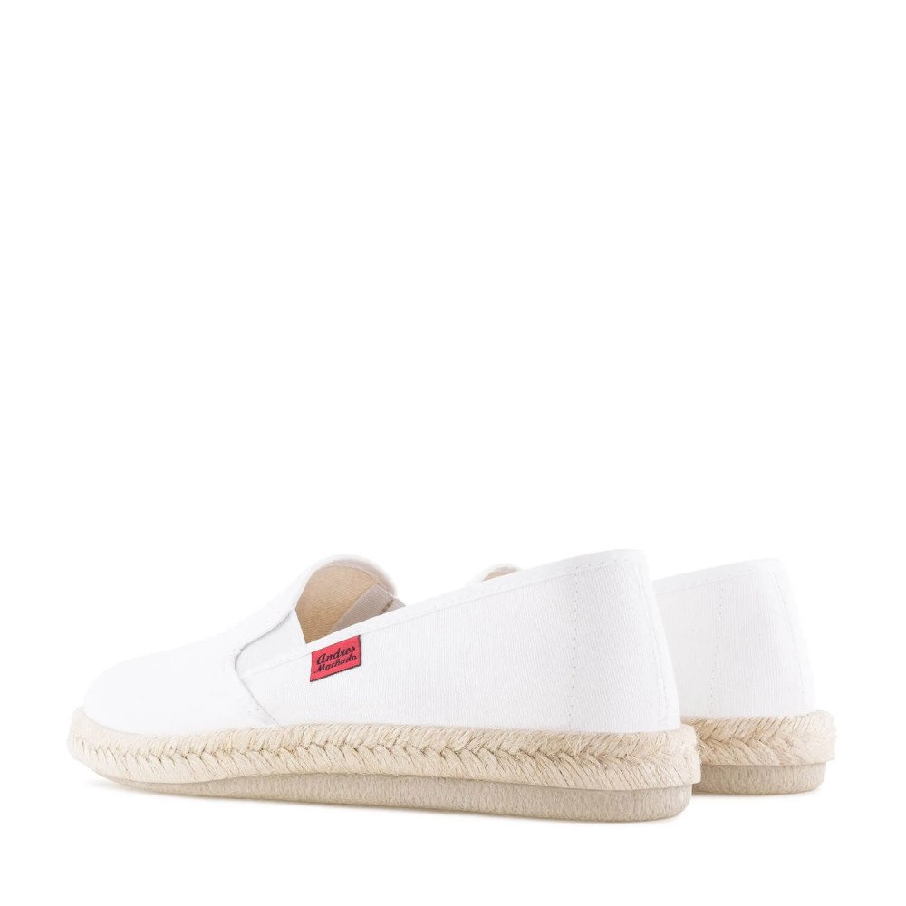Andres Machado AM500-02 Espadrilles White Andres Machado AM500-02 Espadrilles White