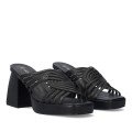 Andres Machado AM5745-01 Mule Black 11cm Andres Machado AM5745-01 Mule Black 11cm