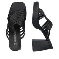 Andres Machado AM5745-01 Mule Black 11cm Andres Machado AM5745-01 Mule Black 11cm