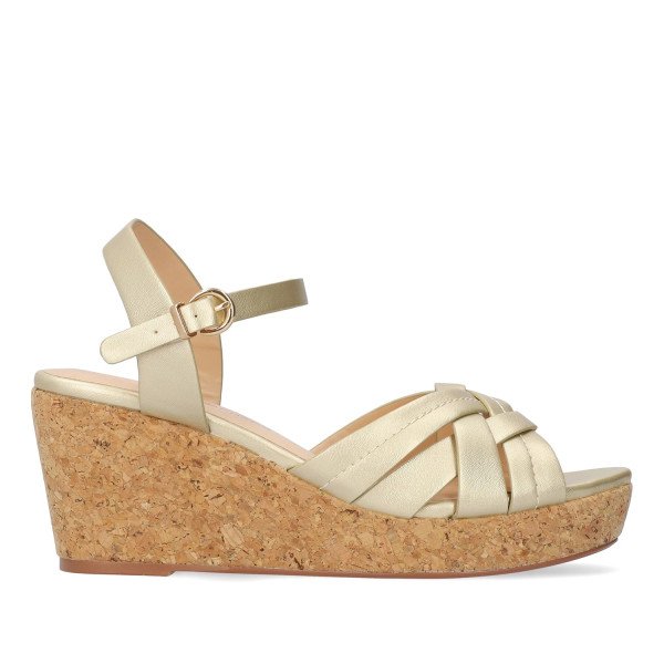 Andres Machado AM5750-06 Platform Gold 8cm Andres Machado AM5750-06 Platform Gold 8cm