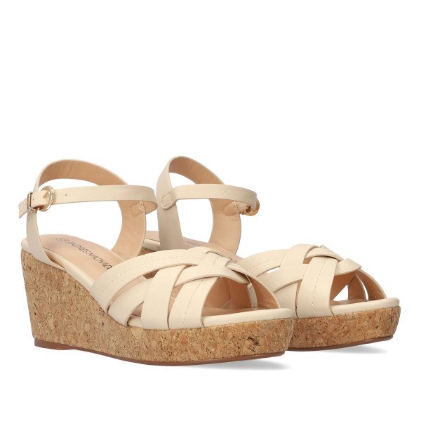 Andres Machado AM5750-13 Platform Beige 8cm