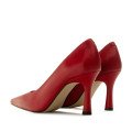 Andres Machado Aurora-14 Leather Heel Red 9cm Andres Machado Aurora-14 Leather Heel Red 9cm