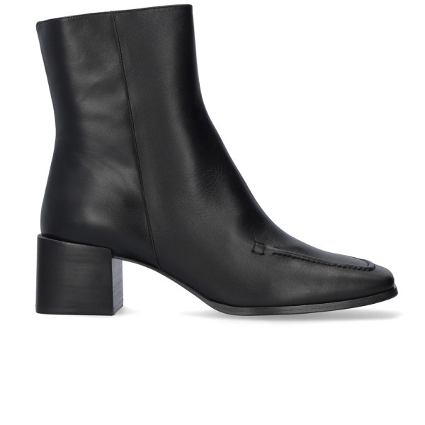 Andres Machado Candy-01 Leather Boot Black 6cm