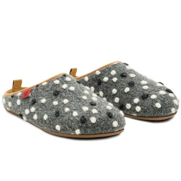 Andres Machado Dynamic-08 Slipper Grey Dots