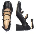 Andres Machado Julieta-01 Leather Heel Black 7cm Andres Machado Julieta-01 Leather Heel Black 7cm