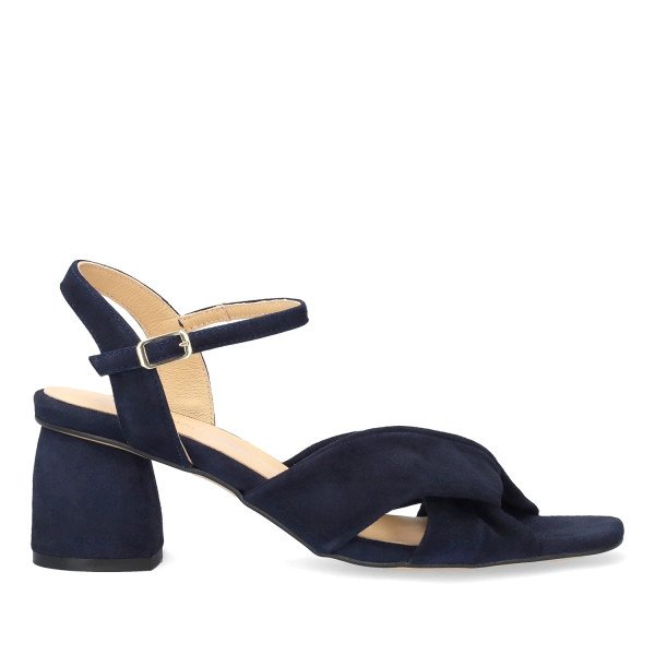 Andres Machado Nerea-18 Leather Sandal Blue 7.5cm Andres Machado Nerea-18 Leather Sandal Blue 7.5cm